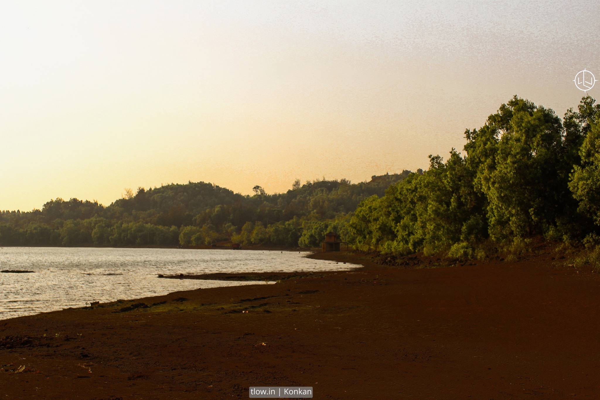 Konkan beach during sunset