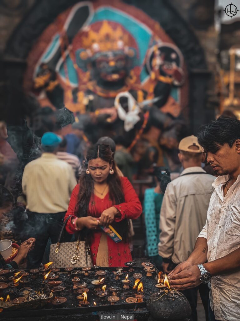 Prayer temple in Nepal