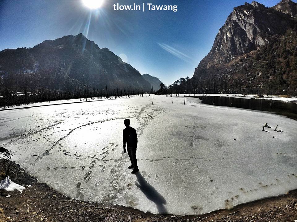 Sangestar lake Tawang