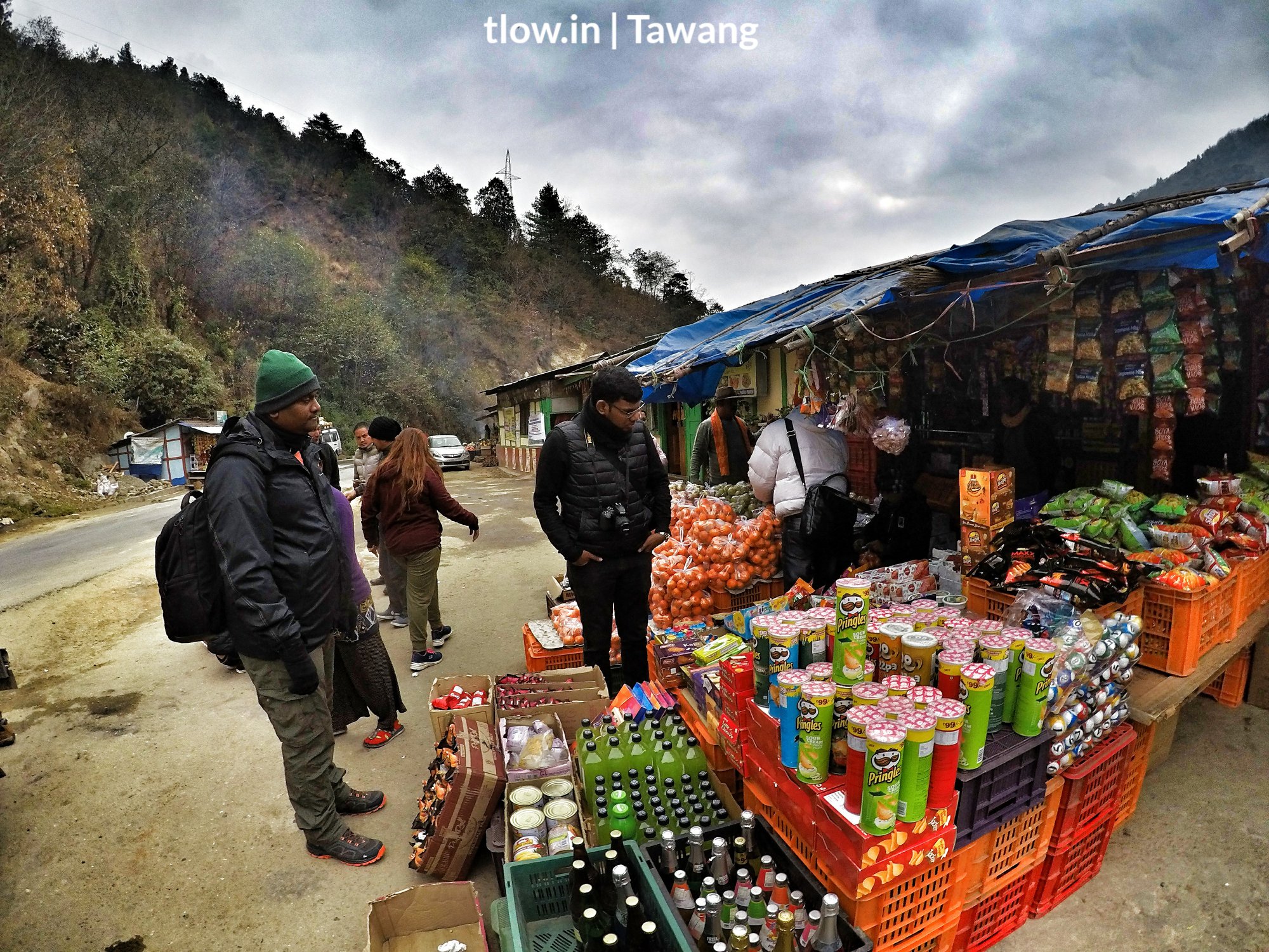 Fruit stall Tawang
