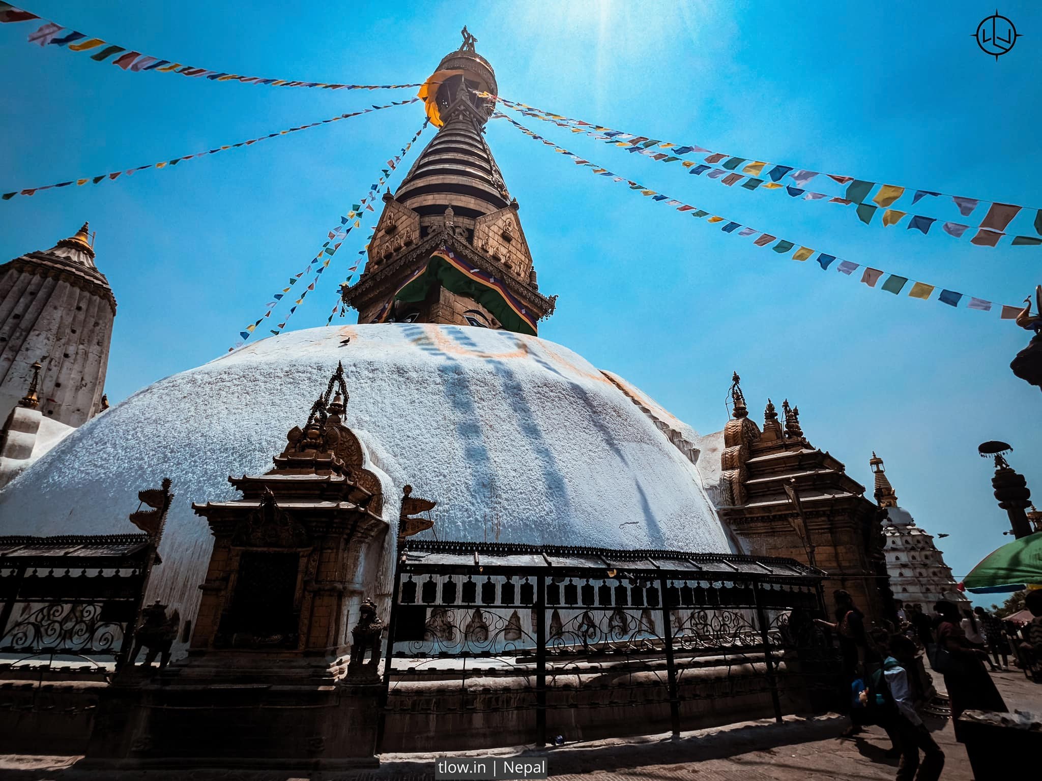 Monkey temple Nepal