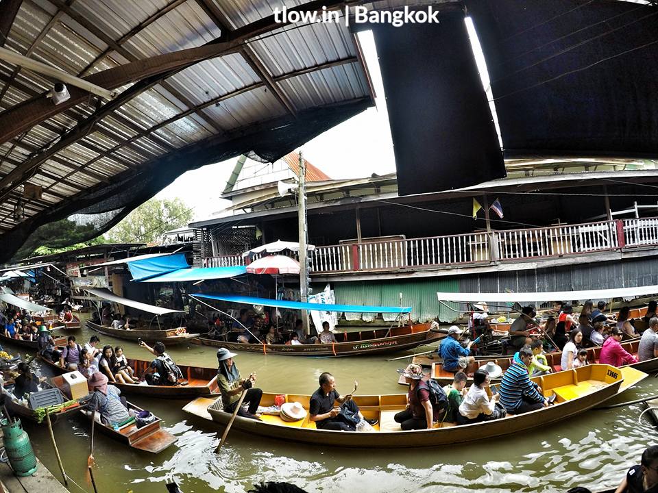 floating market at Bangkok