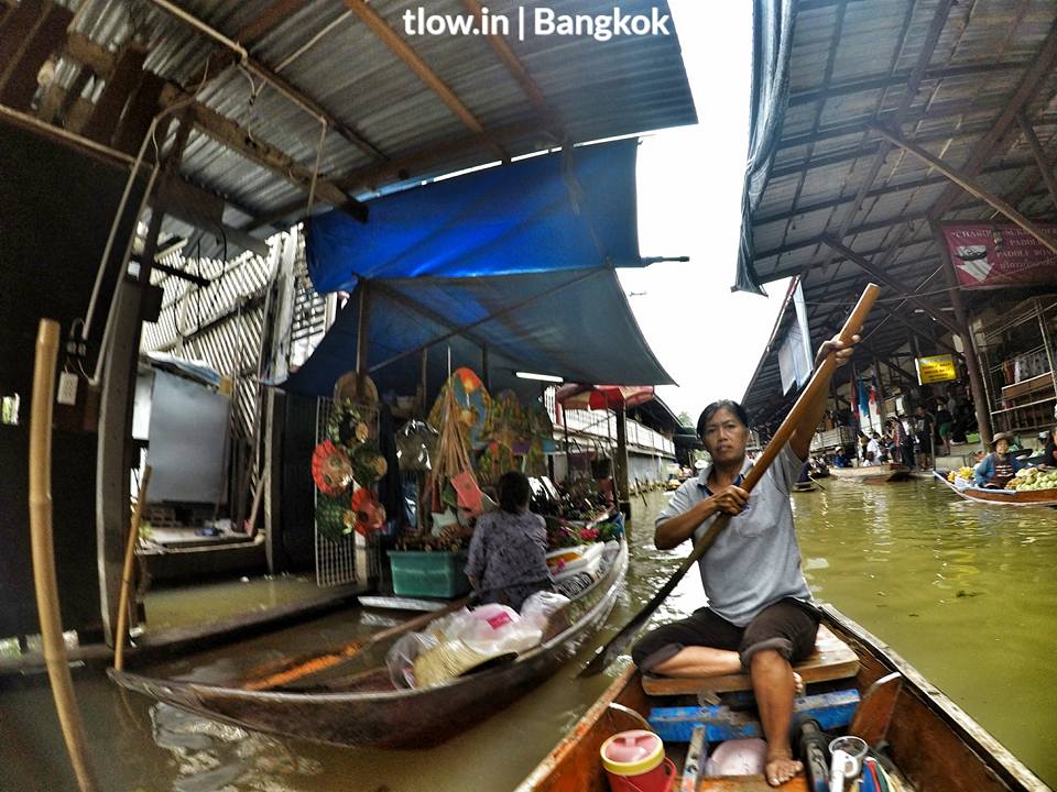 bangkok floating market, Thailand