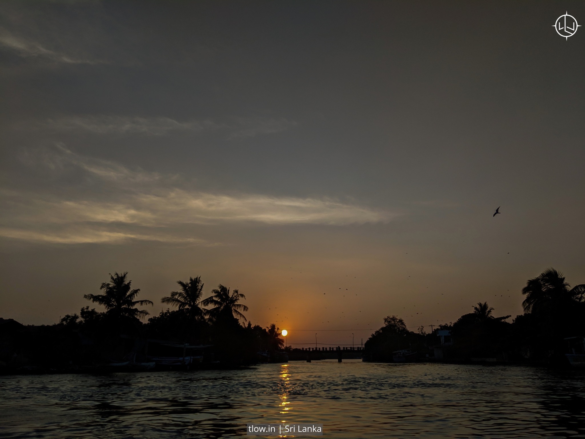Sunset in Sri Lanka Negombo