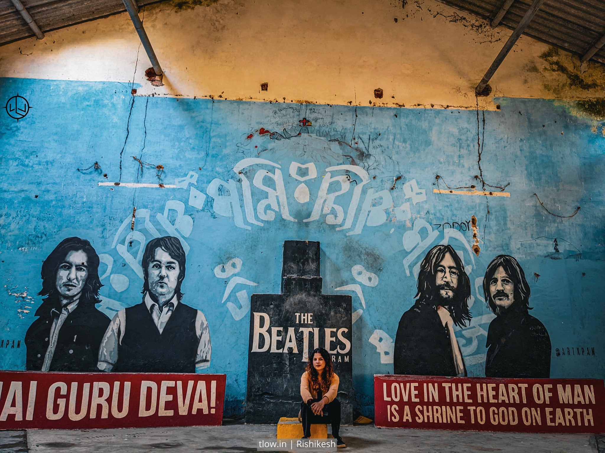Beatles ashram in Rishikesh