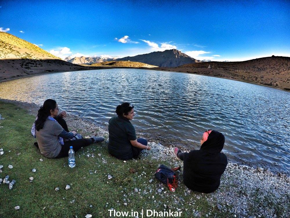 Dhanakr lake Spiti valley
