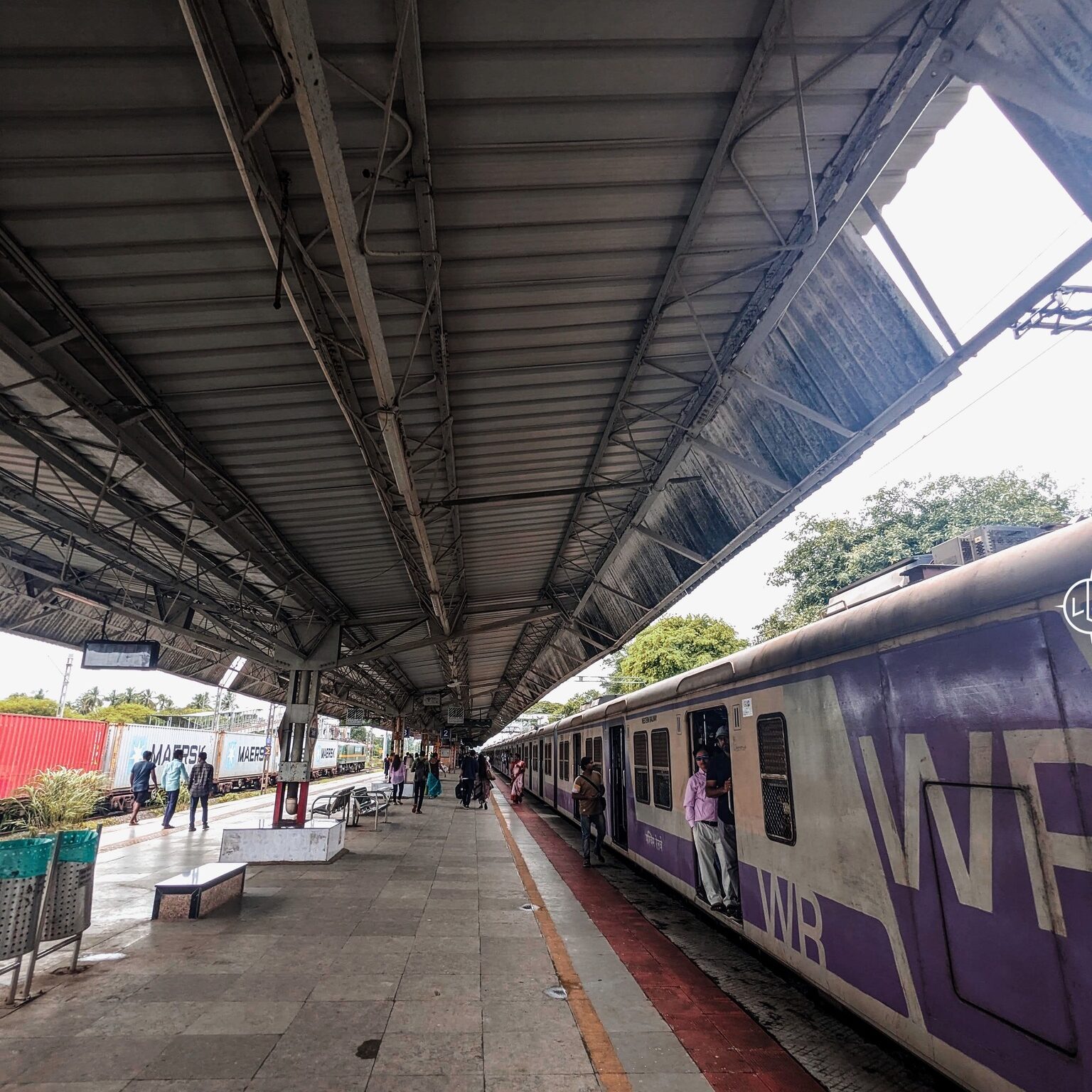 western line mumbai train, India