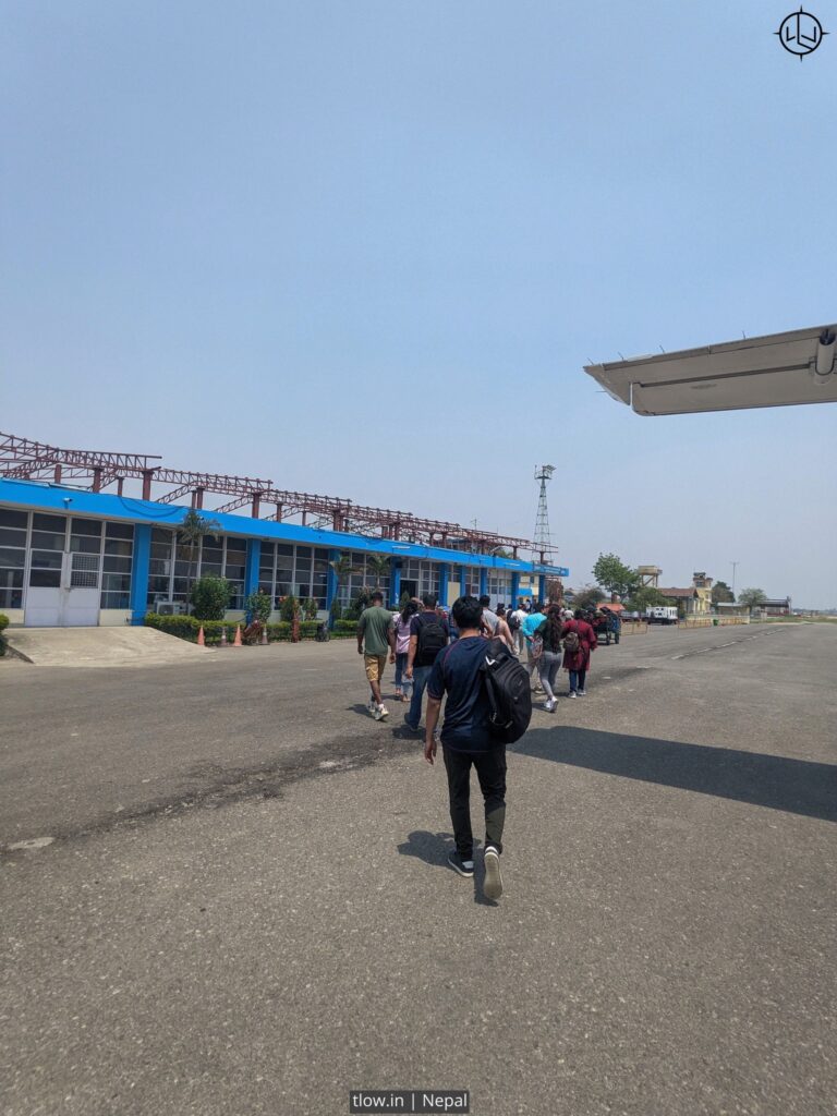 Lumbini airport Nepal