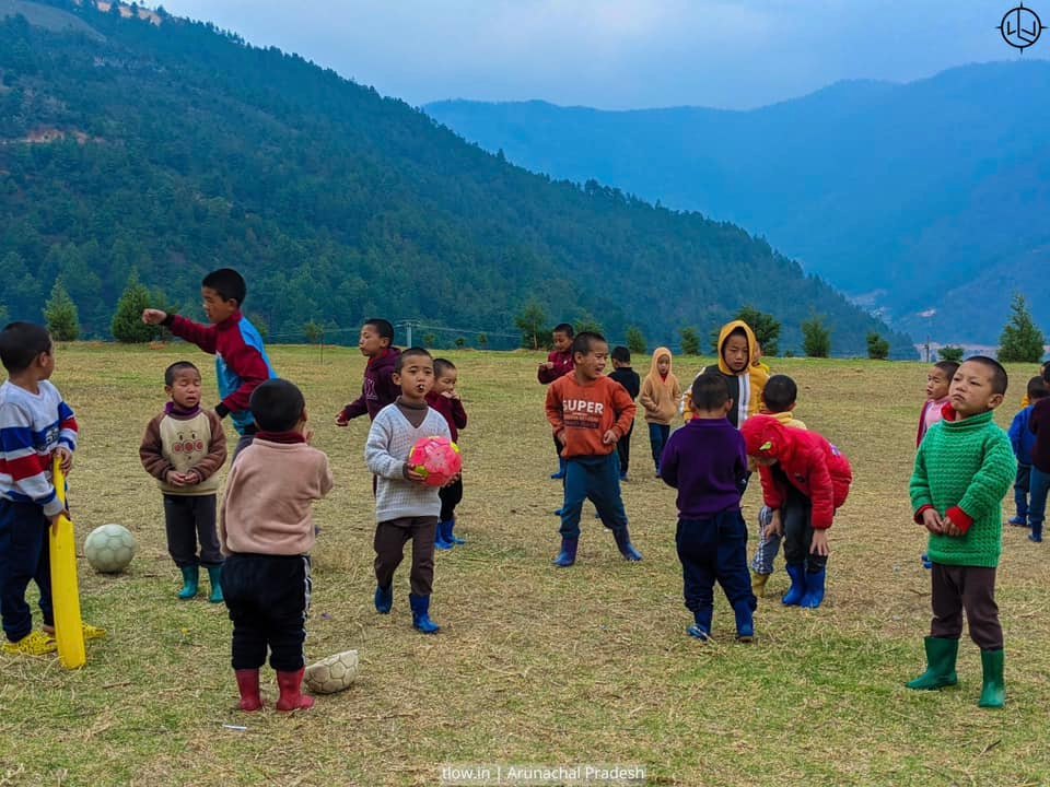 Babies in Dirang Arunachal Pradesh