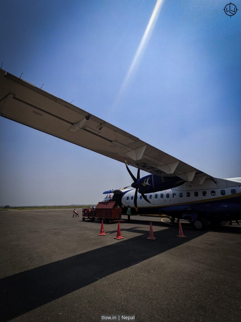 Flight travel in Nepal