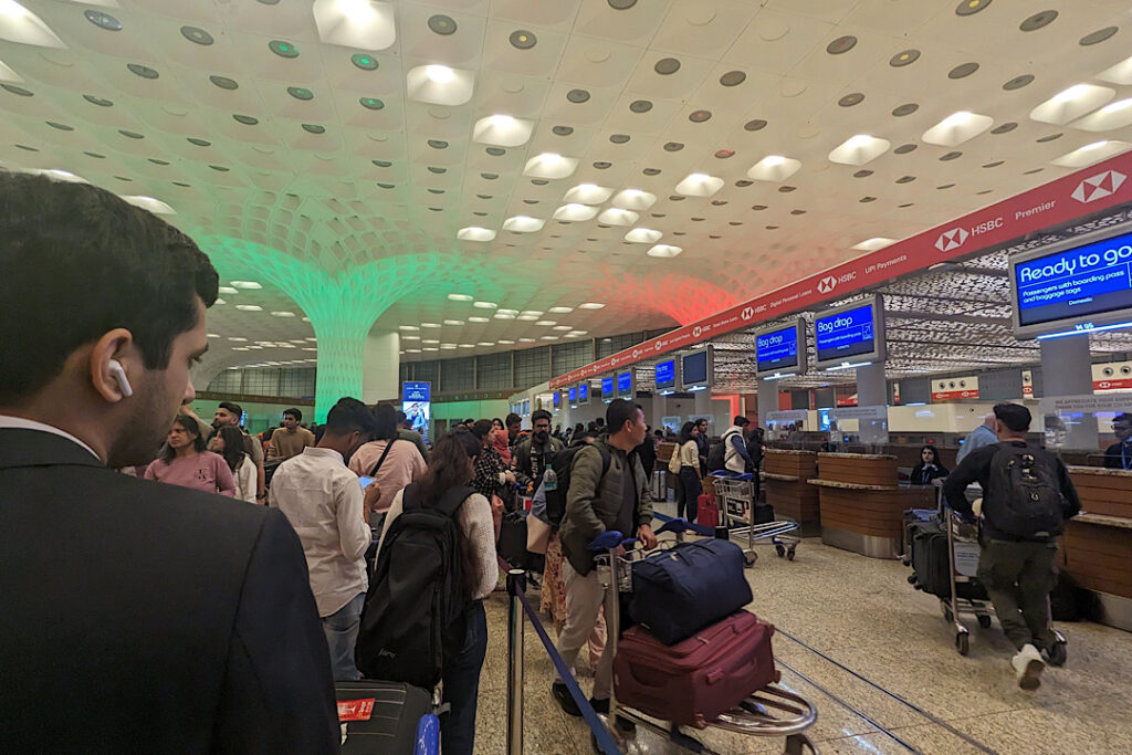 Mumbai airport check in