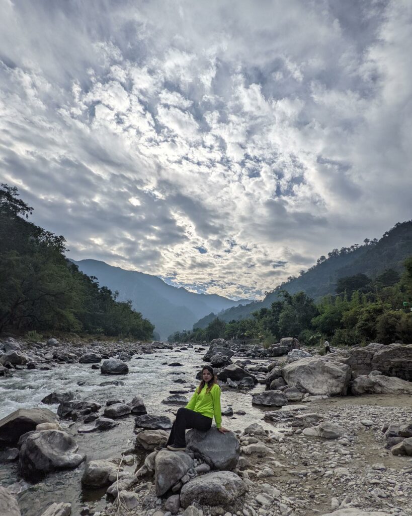 Uttarakhand Ganga river solo woman