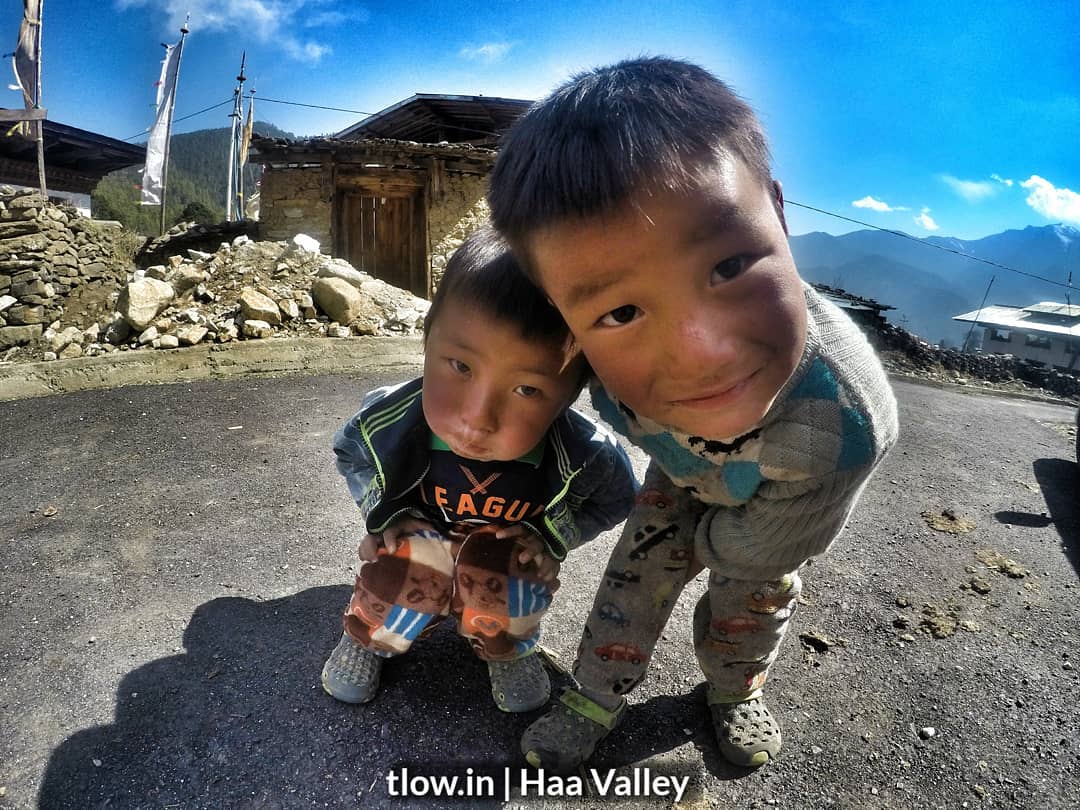 Bhutan kids
