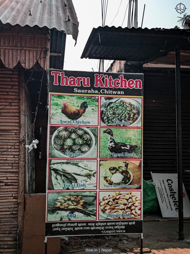 Chitwan Tharu food