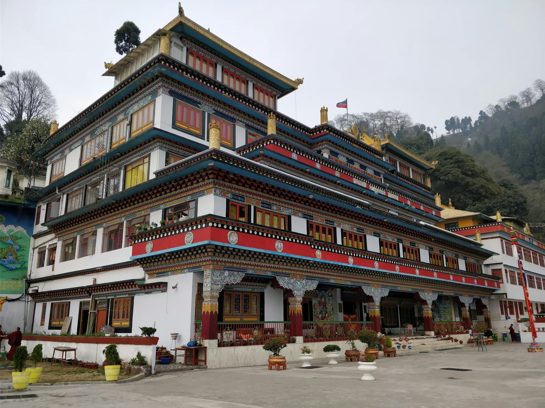 dali monastery in darjeeling india