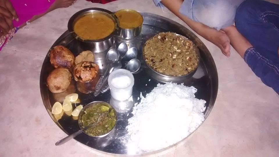 Rajasthan meal
