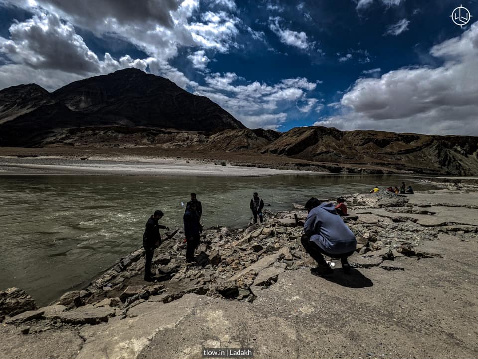 Shyok river Ladakh