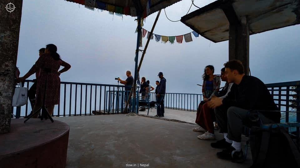 Sunrise point in Nepal