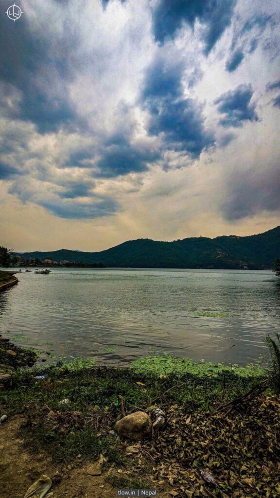 Pokhara lake side
