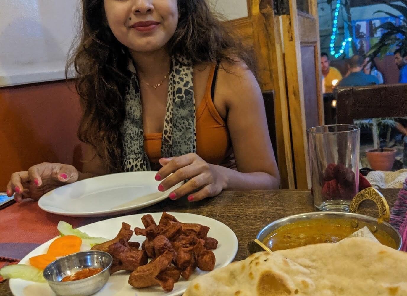 Nan and roti in Nepal